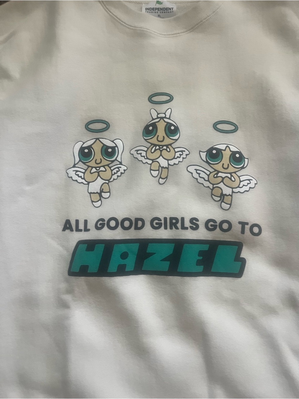 Hazel Graphic power puff girls Crewneck Sweatshirt - Picture 7 of 7